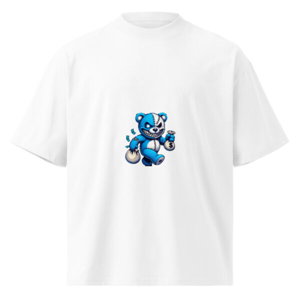 Unisex organic oversized high neck t-shirt - Image 5